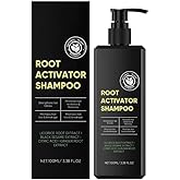 Root Activator Shampoo : Hair Growth Shampoo for Hair Loss and Thinning Hair, Reduces Shedding, Strengthens Follicles,Volumizing & Nourishing for Men & Women - 100 mL