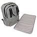 9 Rabbits Diaper Bag Backpack, Stylish Multi-Function Waterproof Smart Organizer Baby Back Pack, Large Capacity, Perfect For Travel With Adjustable Shoulder Straps and Wipeable Infant Changing Pad