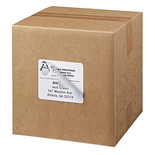 Avery Shipping Address Labels, Laser Printers, 3,000 Labels, 3-1/3x4 Labels, Permanent Adhesive, TrueBlock (5-pack 5164)