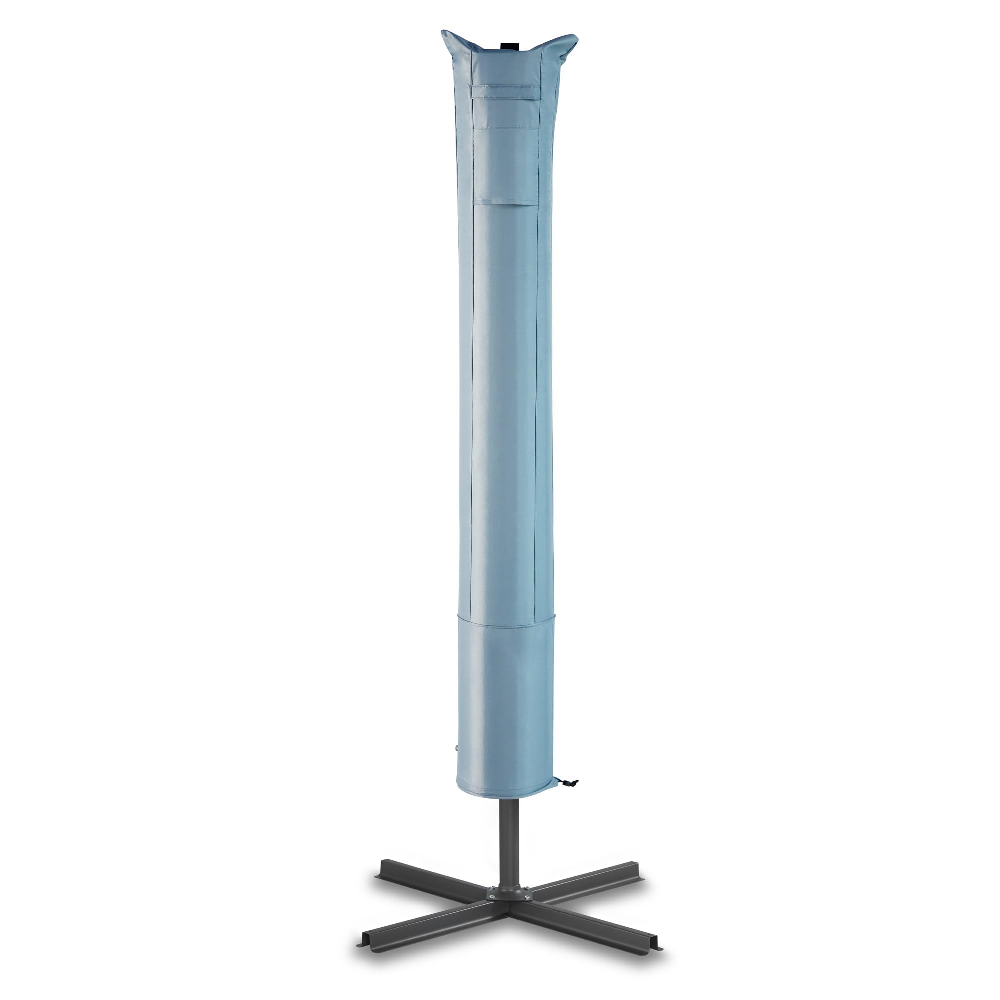 VonHaus Waterproof Standard Parasol Cover – Premium Heavy Duty, Breathable 420D Oxford Fabric Protection for up to 3m Garden Parasols (H190 x D38cm)