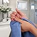 Utopia Towels - Bath Towels Set - Luxurious 600 GSM 100% Ring Spun Cotton - Quick Dry, Highly Absorbent, Soft Feel Towels, Perfect for Daily Use (Pack of 4) (16 x 28, Electric Blue)