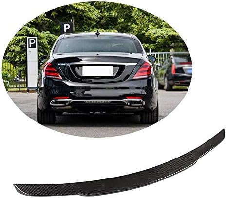 トランクスポイラー合うメルセデスベンツsクラスw222セダン14 19 S400 S450 S500 S550 S560 S600 S63 S65 Amg自動カーボンファイバーリアブーツ蓋ネタバレ