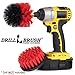 Outdoor Cleaning Supplies - Stiff Bristle Scrubber Kit for Home Use - Concrete, and Brick Scrubbing Tools - Headstone Restoration Brush Kit - Outdoor Grout and Siding Cleaning Brushes - Stiff Brushes