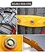 Car Snow Chains for Car Suv Truck,Anti Slip Tire Chain,Adjustable Universal Emergency Thickening Anti Snow Cables,Winter Driving Security Chains,Traction Mud Snow Chains-Fit for Tire Width: 185-295mm