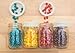 Blossom Mason and Canning Jar Storage Lid Caps, Silicone, For Wide Mouth Size Mason Jars, 4-Inches; Clear; Set of 4