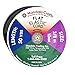 Mandala Crafts 10mm 50 Yds Roll of Black Elastic Bands for Sewing - 3/8 Flat Elastics Cord - 3 8 Inch Braided Stretch Straps for Crafting
