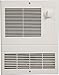Broan-NuTone 9810WH High Capacity Wall Heater, White Grille, 1000-Watts, 120/240V