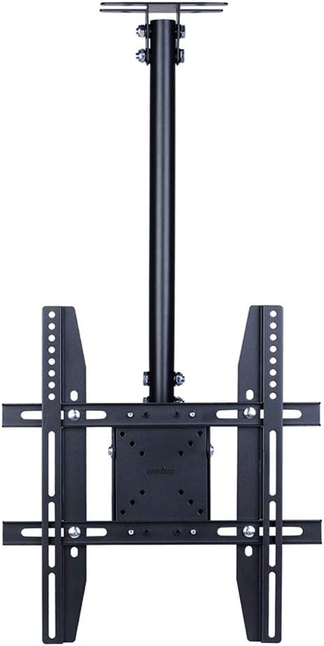 Swiveling Tiltable TV Ceiling Mount Bracket VESA Upto 400x400 for 32-55" LED LCD Plasma TVs Max Capacity 66lbs