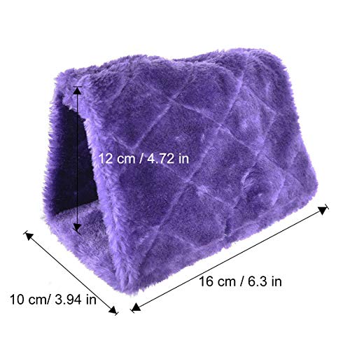 image for MOACC Winter Warm Bird Nest House Shed Hut Hanging Hammock Finch Cage 