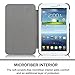 Fintie Slim Shell Case for Samsung Galaxy Tab 3 7.0 - Ultra Lightweight Protective Stand Cover (Black)