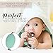 Teething Necklace For Moms To Wear and Baby To Chew, Chewbeads Chewlery Teether and Instant Pacifier for Teething Infants. Made From BPA Free Safe Silicon By JUNGO BAMBINO. (Blueberry and Mint)