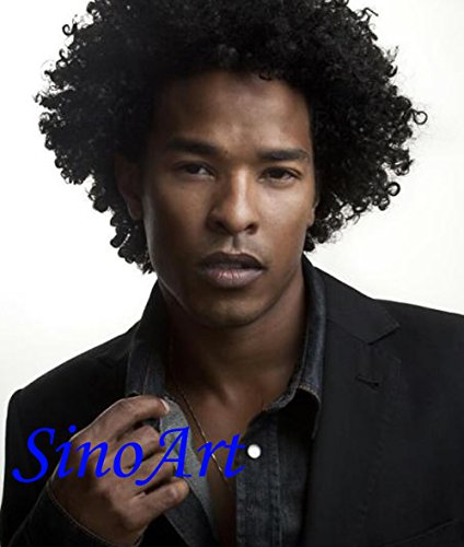 Wigs For Black Men - SinoArt Afro Kinky Curly Short Wig