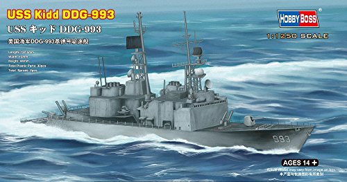 Hobby Boss USS Kidd DDG-993 Boat Model Building Kit