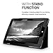 kwmobile Case Compatible with Chuwi Hi10 Pro - Slim PU Leather Tablet Cover with Stand Feature - Black