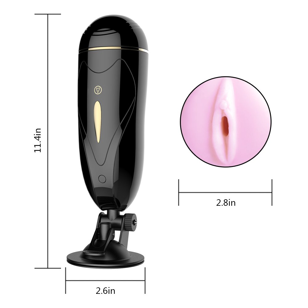 Masturbator Pocket Weyes Realistische Vagina Masturbator Sex Produkte für männer (Schwarz)