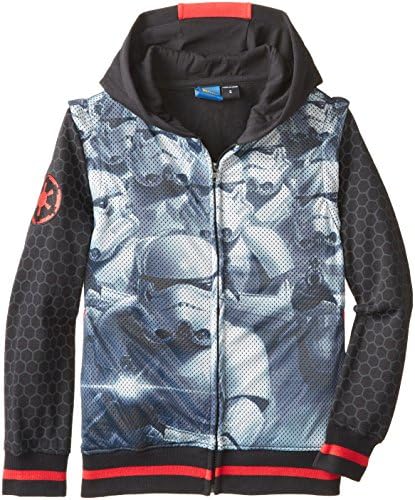 Star Wars Boys' Hoodie, Black, Medium