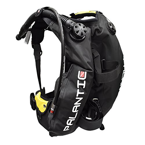 Palantic Traveler Scuba Choice Traveler Travel BCD, Yellow, Medium/Large