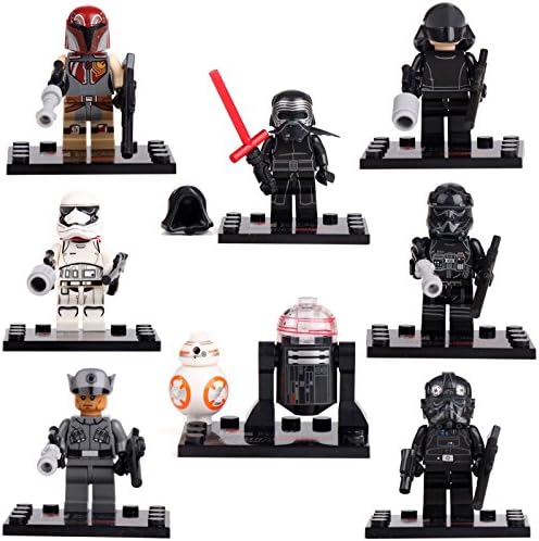 JSM Star Wars Force Awakens Kylo Ren Fin 8 Mini figures building bricks BB-R2 lE Go