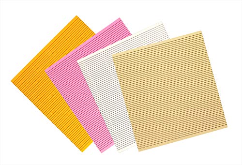 PAT & DORIS Non-Stick Plastic Sushi Mat/Makisu 10.5" x 9.8" (Pink), プロ仕樣巻きす ポリプロピレン (ピンク)