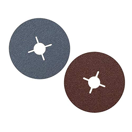 HIKOKI 753517 - Disques Abrasifs pour Meuleuses d'angle 125 mm Grain 80 pour INOX
