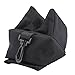 Hiram Front & Rear SandBag Shooting Rest Support Bags Stand Holders for Gun Rifle (Black)