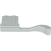 Haoge THB-XS Metal Hot Shoe Thumb Up Rest Hand Grip for Fujifilm Fuji FinePix X100F X100V X-Pro2 XPro2 X-Pro3 XPro3 Camera Silver