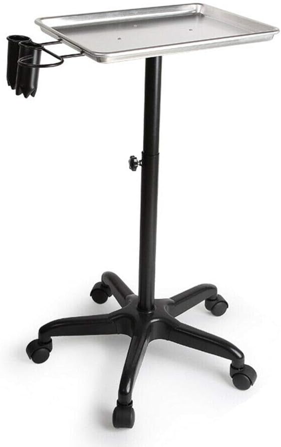 Professional Rolling Spa Salon Aluminum Trolley Hair Instrument