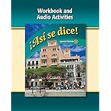 Amazon Com Asi Se Dice Level 1b Student Edition Spanish 9780021388257 Schmitt Mcgraw Hill Books