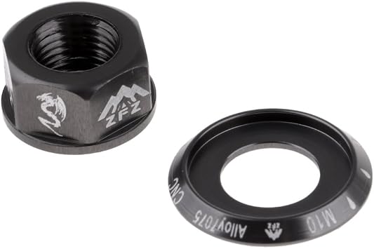 Amazon yotijar M10アクスル自転車ホイールナットなしボルト