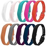 Bands for Fitbit Flex 2, Classic Silicone Fitness Replacement Accessories Wrist Band for 2016 Fit bit Flex2, 10 Colors, Buckle Design