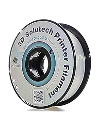 solutech Natural transparente 1,75 mm PLA 3d impresora 3d filamento 2,2 lb (1.0kg) 100  EE. UU.