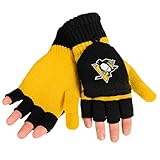 Pittsburgh Penguins Big Logo Flip Top Glove