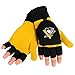 NHL Pittsburgh Penguins Unisex Big Logo Flip Top Glove, One Size