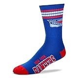 NHL 4 Stripe Deuce Crew Socks