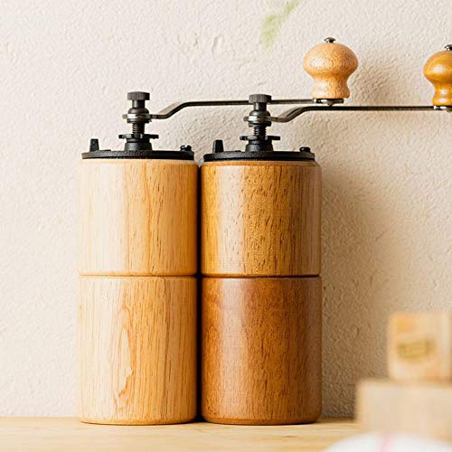 ZKHD Kaffeemühle Manuell Keramikmahlwerk,Hand Handkaffeemühle Aus Manuelle Keramikmahlwerk Kaffeemühle,Tragbare Kaffee… – Bild 3