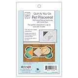 June Tailor Quilt As You Go Pet Placemat Dog Multi