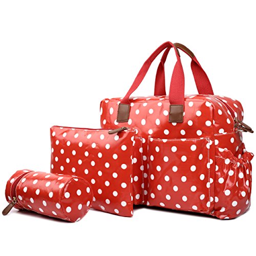 Miss Lulu Baby Changing Bag Set Mummy Nappy Large Tote Clean