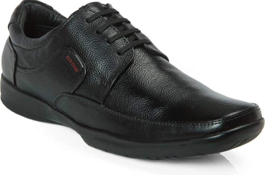 red and chief shoes black