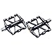 BONMIXC Mountain Bike Pedals Flat Road Bike Pedals Sealed Bearing Lightweight Bicycle Pedals 9/16-in Thread (Black)