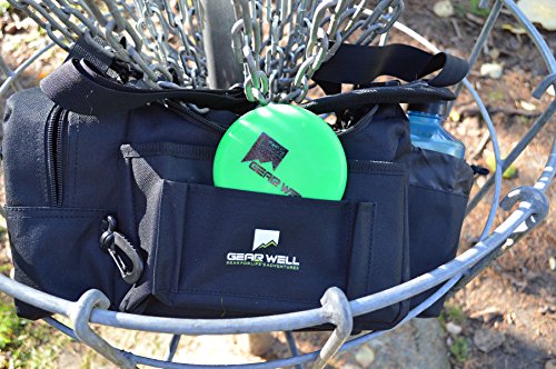 Gear Well Extra Rounds Disc Bag - 12 Disc Lightweight and Durable - Perfect Disc Golf Bag for Beginner and Experienced Disc Golf Players