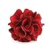 The Smart Man Men's Lapel Flower Boutonniere Pin for Suit - Burgundy