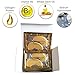 Anti Aging Eye Mask Gold Eye Mask Eye Pads Under Eye Wrinkle Reducer Crystal Collagen Gold Powder Eye Mask 24 karat gold eye treatment mask Eye Wrinkle Mask Eye Gel Best Eye Mask Eye patches 15 count