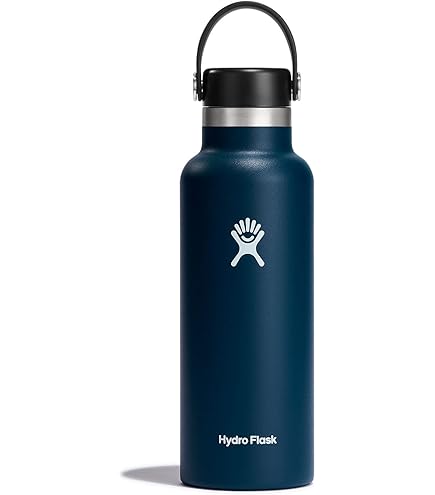 Amazon.com : Hydro Flask Standard Mouth Bottle with Flex Cap 21 oz
