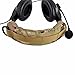 LIVIQILY Advanced Modular Headset Cover Headband for General Tactical Earmuffs Microphone Hunting Shooting Headphone Cover (Camouflage)