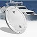 Hoffen 8 inch Hatch White Round Non Slip Inspection Hatch w/Detachable Cover for Marine Boat Yacht