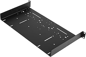 GATOR CASES Rackworks Rack Mount Universal Accessory Shelf; 1U Size - 10'' Deep (GRW-SHELF1UNI)