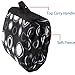 APOLLO WALKER Large Picnic Blanket Tote with Waterproof Backing for Outdoor, Picnic, Beach, Camping, Black