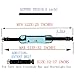 Running Belt Waist Pack By HAILING, Waterproof Fanny Punch Bag, Compatible With Smartphones - iphone 7S/7/6/6S Plus, Samsung Galaxy, Men and Women Ideal for Workout Walking and Hiking(Black)
