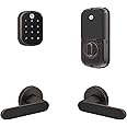 Yale Assure Lock SL, Wi-Fi Smart Lock with Kincaid BK Lever - Works with The Yale Access App, Amazon Alexa, Google Assistant, HomeKit, Phillips Hue and Samsung SmartThings, Oil Rubbed Bronze
