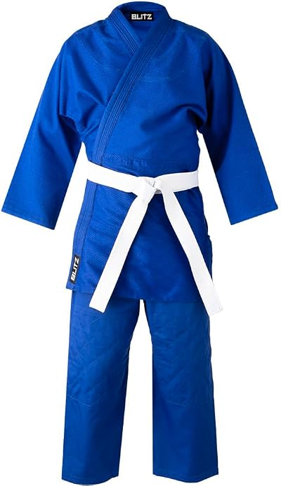Blitz Judo Gi Blue 4/170cm Size 7oz 65/35 Polyester Cotton